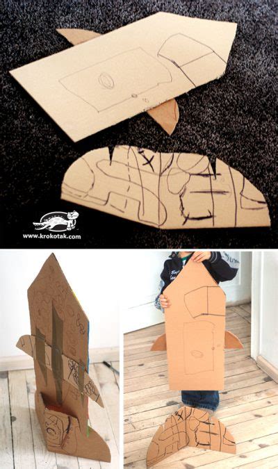 крокотак | Ракета от картон