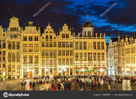 The Grand Place In Brussels Stock Photo By ©bloodua 136954658