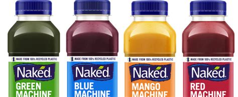 PepsiCos Naked Smoothies To Use Recycled Plastic Bottles In The UK Citizens For Recycling First