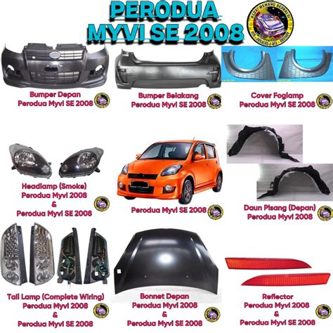 Free Shipping Perodua Myvi Se Special Edition Shopee Malaysia