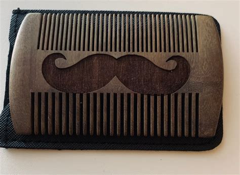 Beard Mustache Comb | Etsy