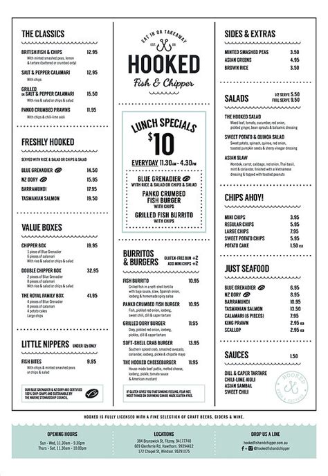 11 Of The Best Restaurant Menu Examples Blog