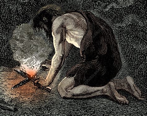 Paleolithic Age Discovery Of Fire