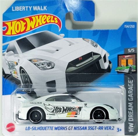 Hot Wheels Lb Silhouette Works GT Nissan GT RR Ver White Etsy UK