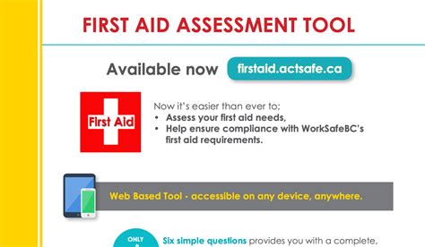 First Aid Assessment Tool Actsafe Safety Association