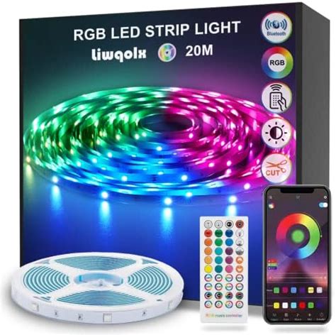 Govee Rgbic Ruban Led M Bande Wifi Bluetooth Multicolore Contr L