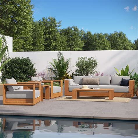 Tangier Outdoor Furniture Collection in Acacia | Shop Living Gardens