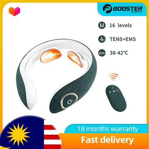 Multifunction Electrical Back Neck Shoulder Massager 6 Modes 16 Levels