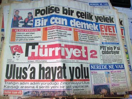 13 Kas M 1993 H Rriyet 2 Gazetesi Do Um G N Hediyesi Nadir Kitap