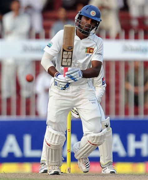 Tharanga Paranavitana Plays One To The On Side ESPNcricinfo