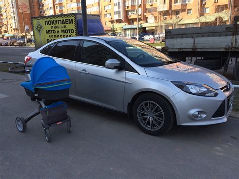 Аксессуар для Форда))) Или коляска лучше машины))) — Ford Focus III ...