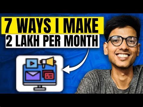 7 Ways I Make 2 Lakh Month As A Freelancer Income Streams Revealed