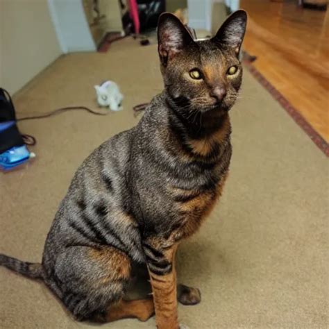 photo of Fido, my pet. Fido is a cat dog hybrid | Stable Diffusion ...