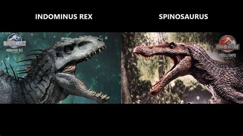 Indominus Rex Jw 2015 Vs Spinosaurus Jp3 Youtube