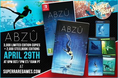 ABZÛ Is Getting A Nintendo Switch Physical Edition Next Week