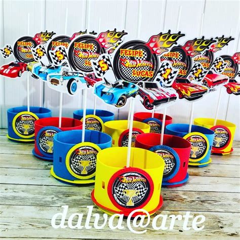 Centro De Mesa Hot Wheels Elo Produtos Especiais