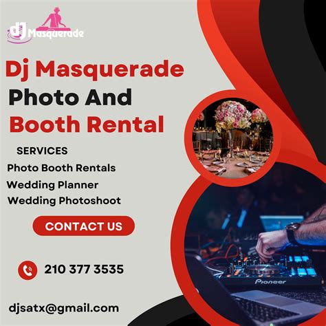 Masquerade DJ & Photo Booth | San Antonio TX