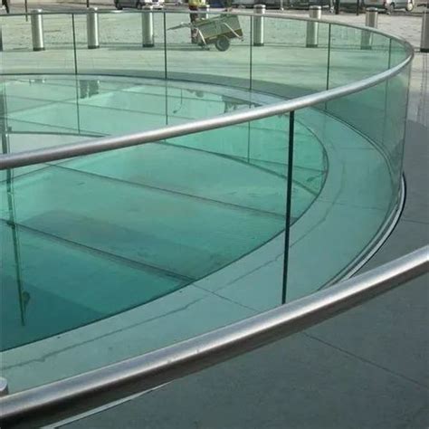 Curve Outdoor Bending Toughened Glass Thickness Mm At Rs