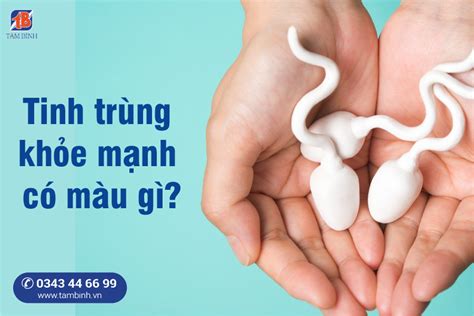 Tinh trùng khỏe mạnh có màu gì 8 cách giúp nâng cao chất lượng