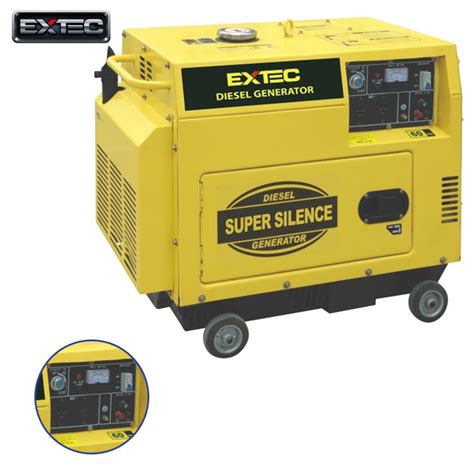 extec exd hz noiseless diesel generator electrical generator