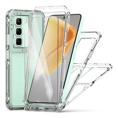 Para Infinix Hot G Funda Rudo Uso Transparente Mica Mercadolivre