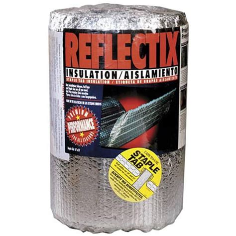 REFLECTIX INC Reflective Insulation, Double Bubble Foil, Staple Tab, 16 ...