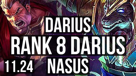 Darius Vs Nasus Top 1 9m Mastery Rank 8 Darius Legendary 300