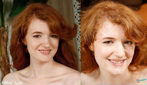 Before After Pornstars Facials Abbey Rain5 Porn Pic