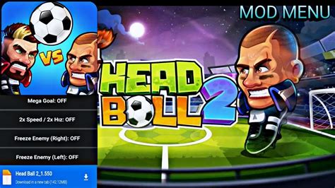 Head Ball 2 Mod Apk - Head Ball 2 Mod Apk Version 1.550 [Mega Goal][2x Speed/2x Hiz][Freeze ...