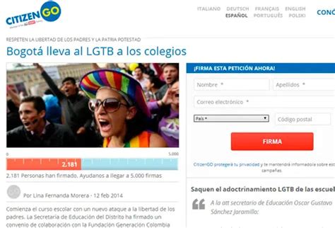 Miles Exigen Detener Adoctrinamiento Gay En Escuelas De Colombia ACI Prensa