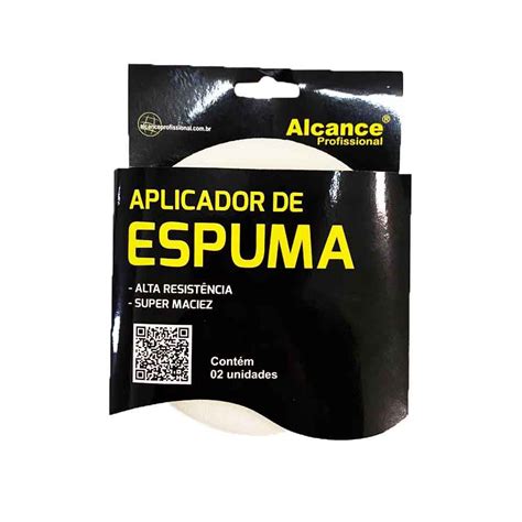 Aplicador De Espuma Branco Alcance Profissional Pack Unidades