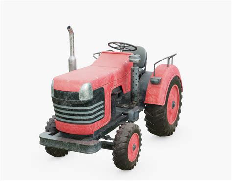 3D tractor model - TurboSquid 1241019