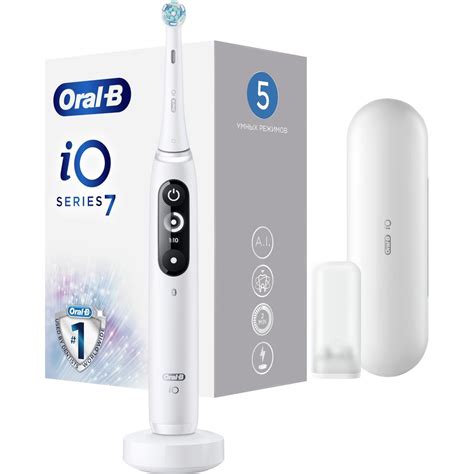 Электрическая зубная щетка Oral-B iO Series 7 White Alabaster купить в ...