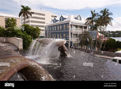Bermuda City Of Hamilton Stock Photo Alamy