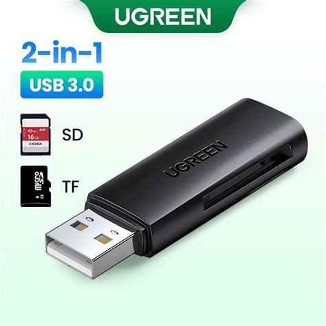 UGREEN USB Leitor De Cartão Tipo C Adaptador 3 0 Para SD Micro TF O