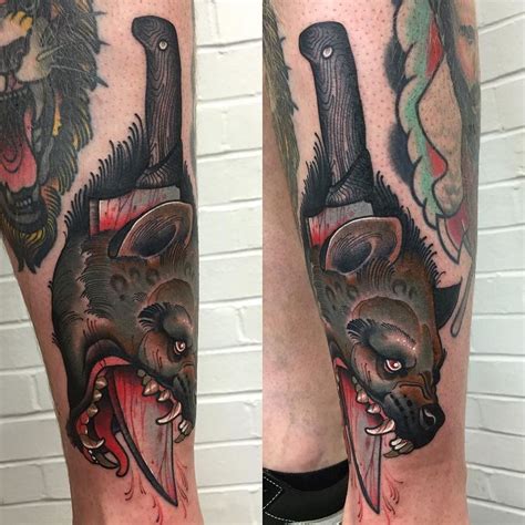 Mitchell Allenden On Instagram There S A Full View Hyena Tattoo