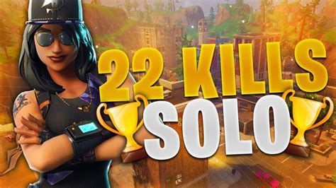 22 Kills Solo Vs Squad 1v4 Fortnite Battle Royale Youtube