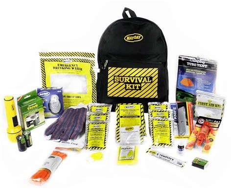 PREMIUM Emergency Backpack Kits – 1 Person Kit | American Family Safety