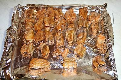 Свиные ребрышки в апельсиновом маринаде, рецепт приготовления
