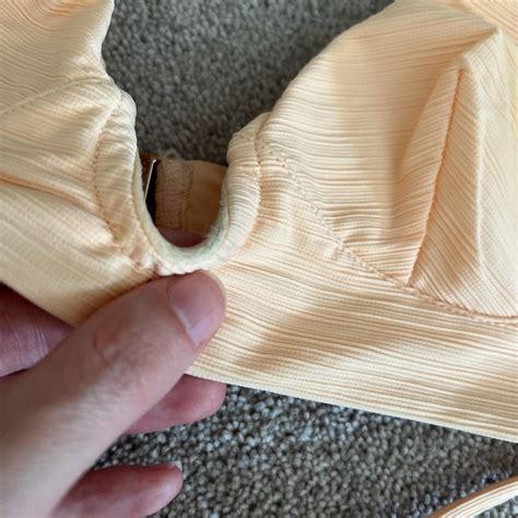 For Love And Lemons Bikini Set In Light Peach Colour Depop