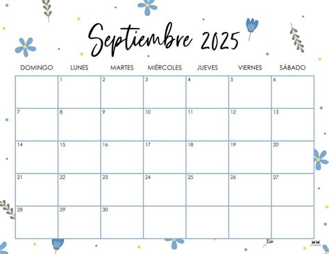 Choose From 107 September 2025 Calendars To Stay Organized As School
