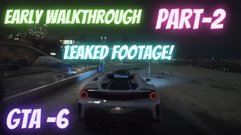 Gta 6 Gameplay 4K 60fps Part 1