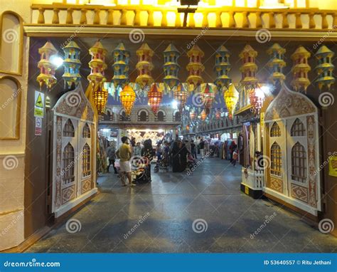 India Pavilion At Global Village In Dubai Uae Editorial Photography