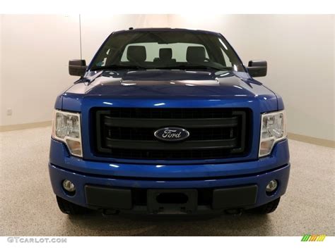 2013 Blue Flame Metallic Ford F150 Stx Regular Cab 4x4 131317325 Photo