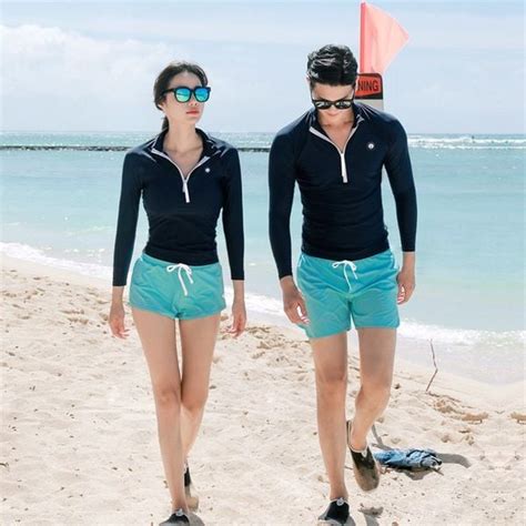 Set bơi cặp tay dài chống nắng P2P Bikini Thương hiệu đồ bơi nữ đồ bơi nam hàng đầu Việt Nam