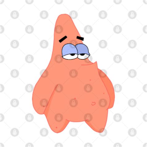 Patrick Star Nude Spongebob T Shirt TeePublic