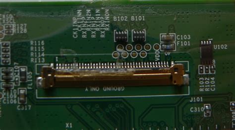 Распиновка шлейфа матрицы ноутбука 40 pin