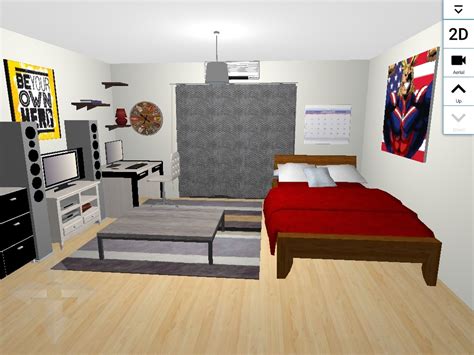 Katsuki Bakugou Dorm Room