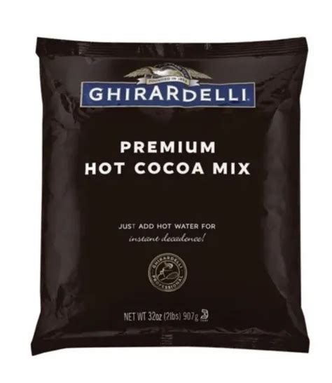 Ghirardelli Chocolate Premium Indulgence Hot Cocoa Mix Oz Pack Of Picclick Uk
