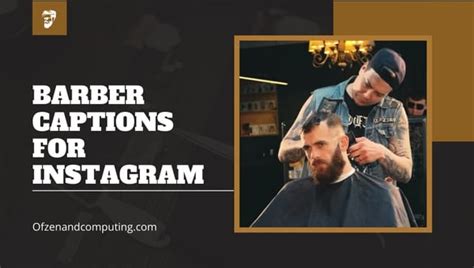 Fresh And Stylish Barber Captions For Instagram